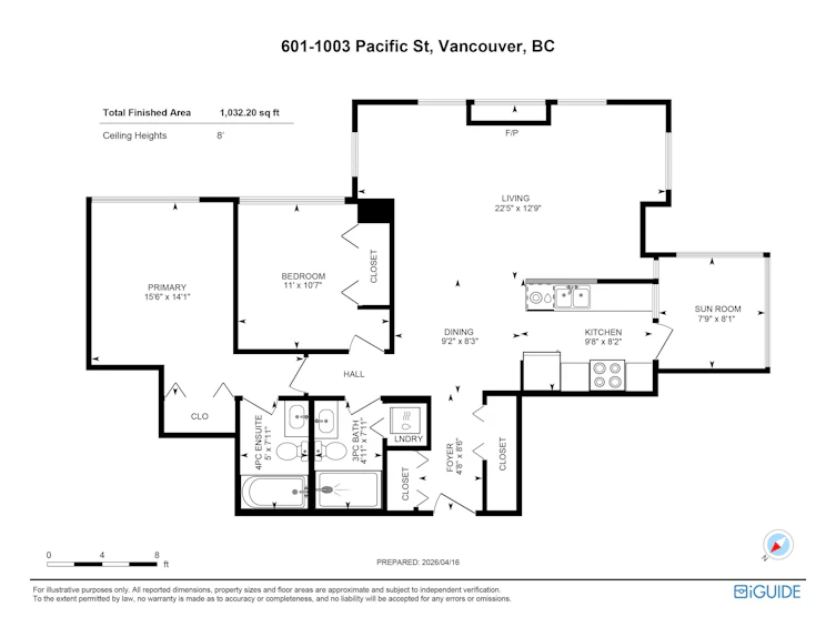 601-1003 Pacific Street, Vancouver, BC, V6E 4P2 - 2