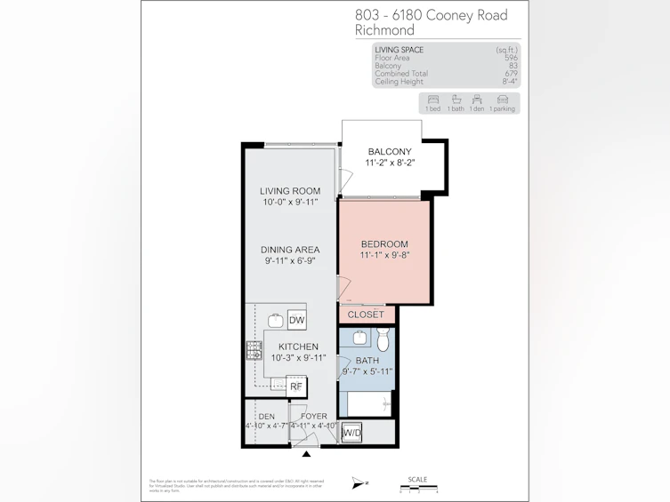 803-6180 Cooney Road, Richmond, BC, V6Y 0H2 - 27