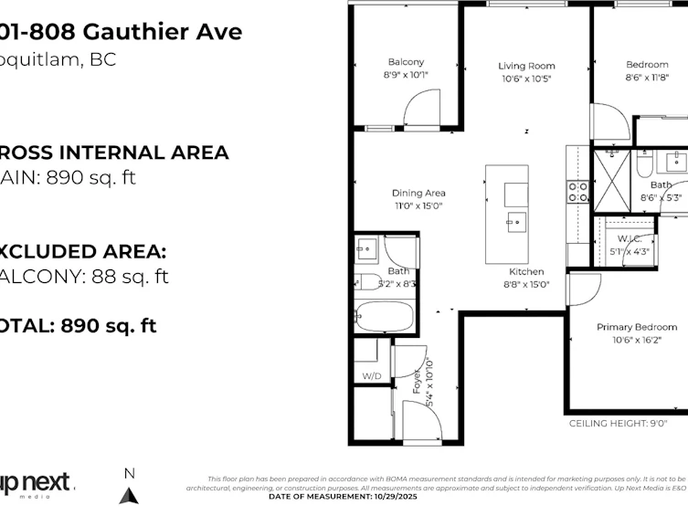 301-808 Gauthier Avenue, Coquitlam, BC, V3K 0H1 - 31