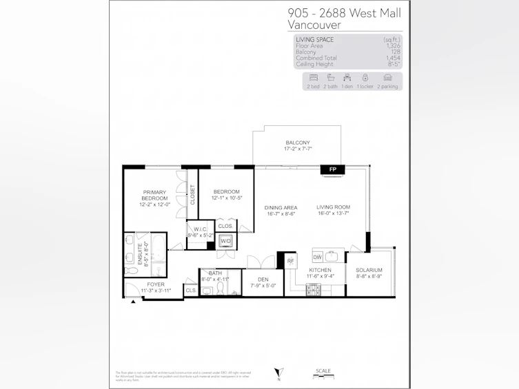 905-2688 West Mall, Vancouver, BC, V6T 2J8 - 39