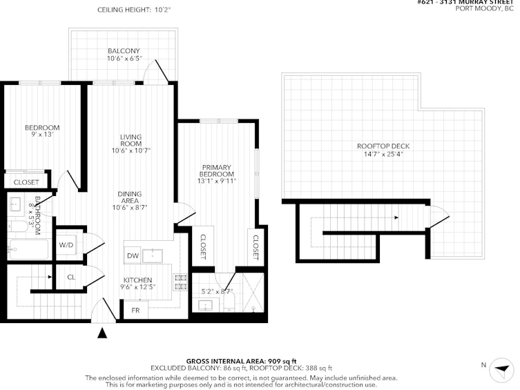 621-3131 Murray Street, Port Moody, BC, V3H 0L9 - 31