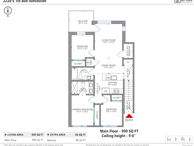 2210 E 1st Avenue, Vancouver, BC, V5N 1B6 - 34