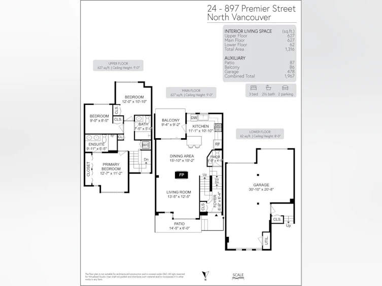 24-897 Premier Street, North Vancouver, BC, V7J 2G7 - 26