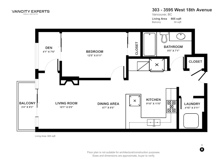 303-3595 W 18th Avenue, Vancouver, BC, V6S 1A9 - 21
