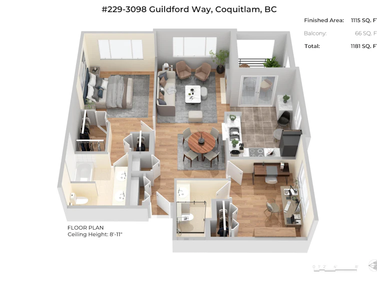 229-3098 Guildford Way, Coquitlam, BC, V3B 7W8 - 17