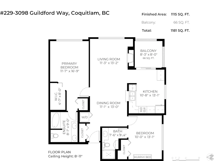 229-3098 Guildford Way, Coquitlam, BC, V3B 7W8 - 16