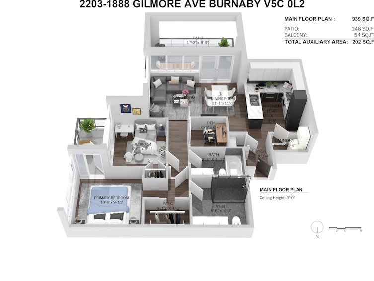 2203-1888 Gilmore Avenue, Burnaby, BC, V5C 0L2 - 15