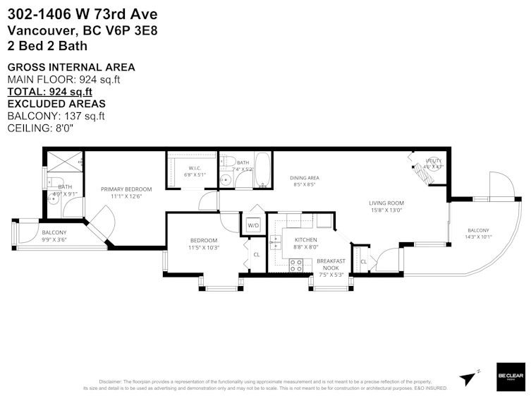 302-1406 W 73rd Avenue, Vancouver, BC, V6P 3E8 - 33