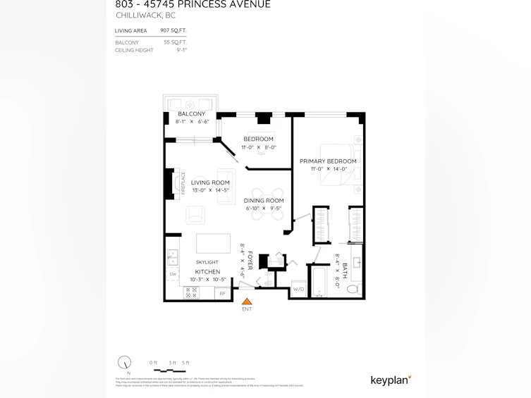 803-45745 Princess Avenue, Chilliwack, BC, V2P 2B5 - 40
