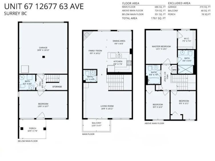 67-12677 63 Avenue, Surrey, BC, V3X 3T3 - 2