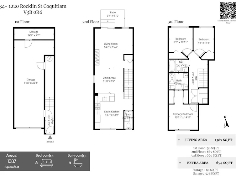 134-1220 Rocklin Street, Coquitlam, BC, V3B 2W7 - 16