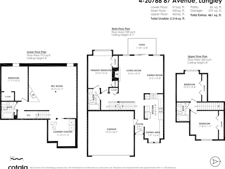 4-20788 87 Avenue, Langley, BC, V1M 3W7 - 3