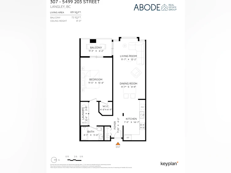 307-5499 203 Street, Langley, BC, V3A 1W1 - 24