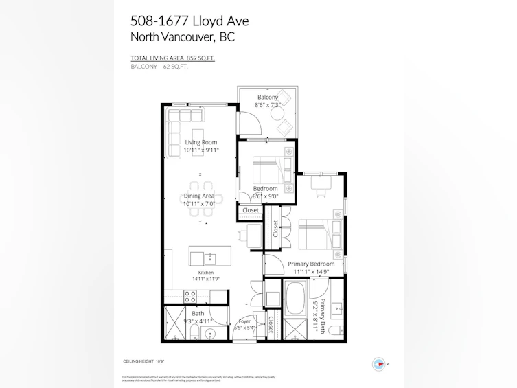 508-1677 Lloyd Avenue, North Vancouver, BC, V7P 0B1 - 17