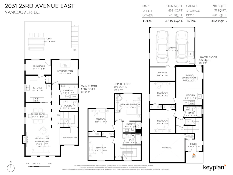2031 E 23rd Avenue, Vancouver, BC, V5N 2T9 - 2