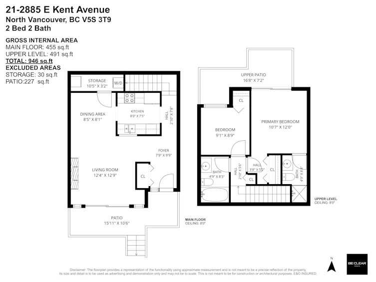 21-2885 E Kent Avenue North, Vancouver, BC, V5S 3T9 - 2
