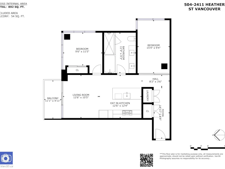 504-2411 Heather Street, Vancouver, BC, V5Z 0B7 - 9