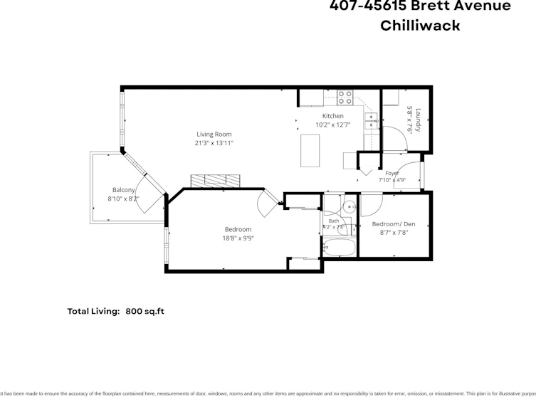 407-45615 Brett Avenue, Chilliwack, BC, V2P 1P1 - 6