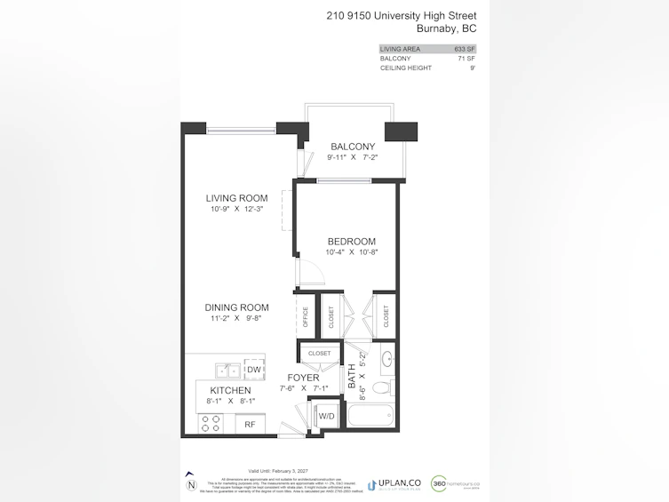 210-9150 University High Street, Burnaby, BC, V5A 0C5 - 31