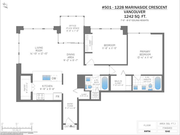 501-1228 Marinaside Crescent, Vancouver, BC, V6Z 2W4 - 36