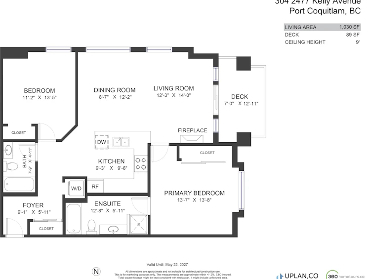 304-2477 Kelly Avenue, Port Coquitlam, BC, V3C 0B3 - 23