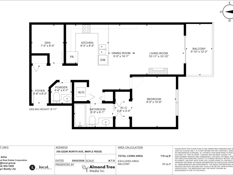 308-22290 North Avenue, Maple Ridge, BC, V2X 8Z8 - 20