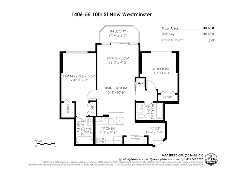 1406-55 Tenth Street, New Westminster, BC, V3M 6R5 - 31