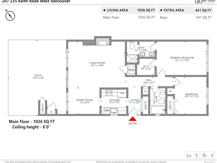 207-235 Keith Road, West Vancouver, BC, V7T 1L5 - 15