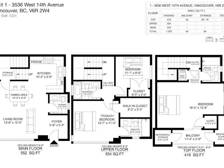 1-3536 W 14th Avenue, Vancouver, BC, V6R 2W4 - 22