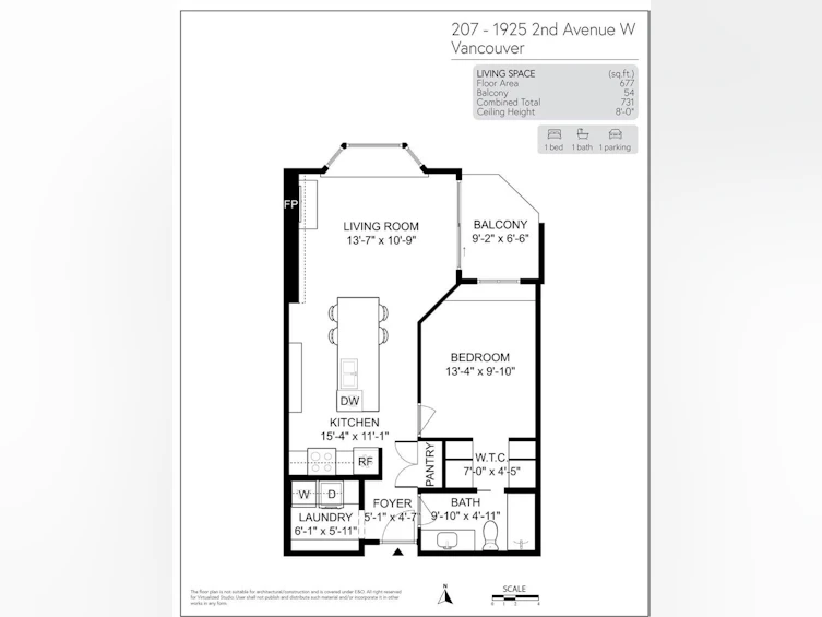 207-1925 W 2nd Avenue, Vancouver, BC, V6J 1J2 - 28
