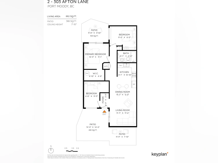 2-303 Afton Lane, Port Moody, BC, V3H 3V8 - 22