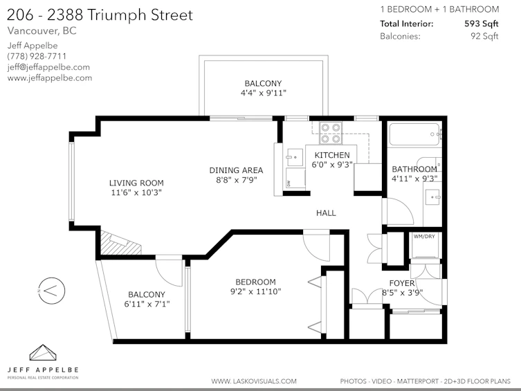 206-2388 Triumph Street, Vancouver, BC, V5L 1L5 - 28