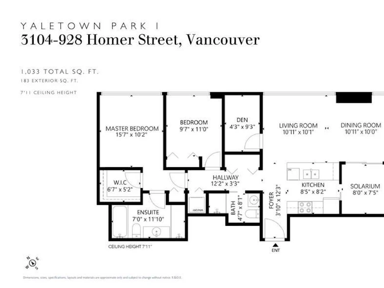 3104-928 Homer Street, Vancouver, BC, V6B 1T7 - 24