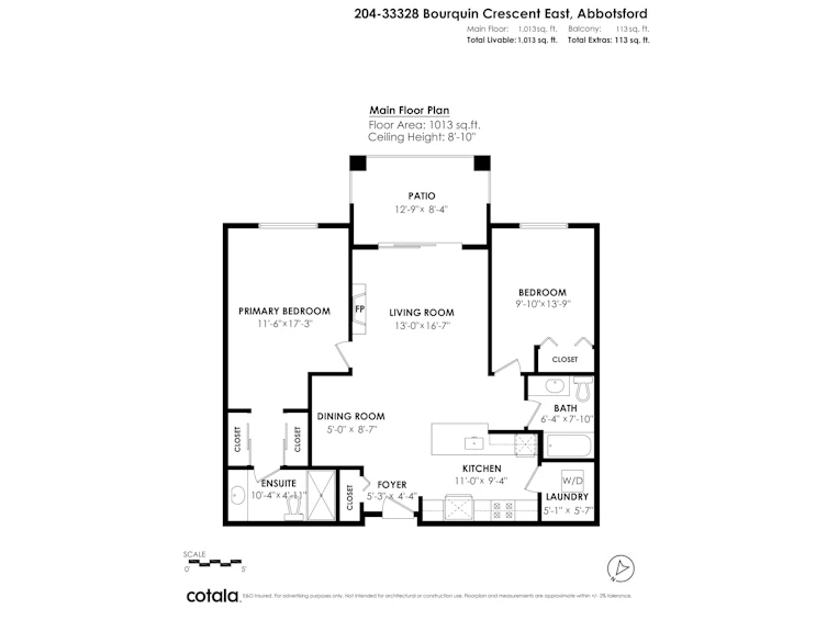 204-33328 Bourquin Crescent, Abbotsford, BC, V2S 1Y1 - 3