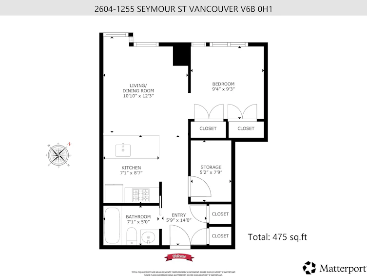 2604-1255 Seymour Street, Vancouver, BC, V6B 0H1 - 17