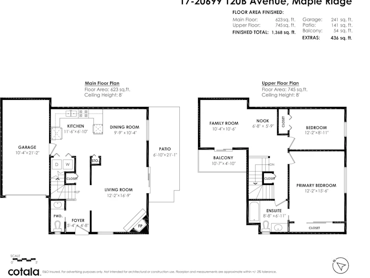 17-20699 120b Avenue, Maple Ridge, BC, V2X 0A5 - 2