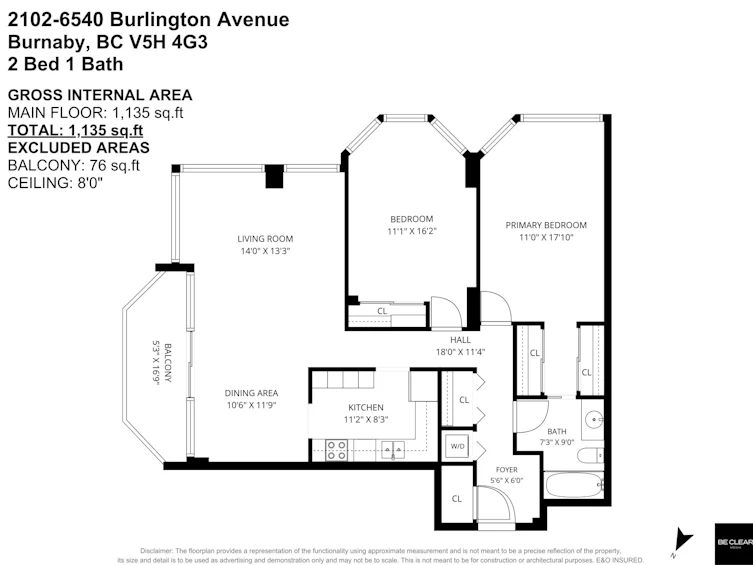 2102-6540 Burlington Avenue, Burnaby, BC, V5H 4G3 - 2