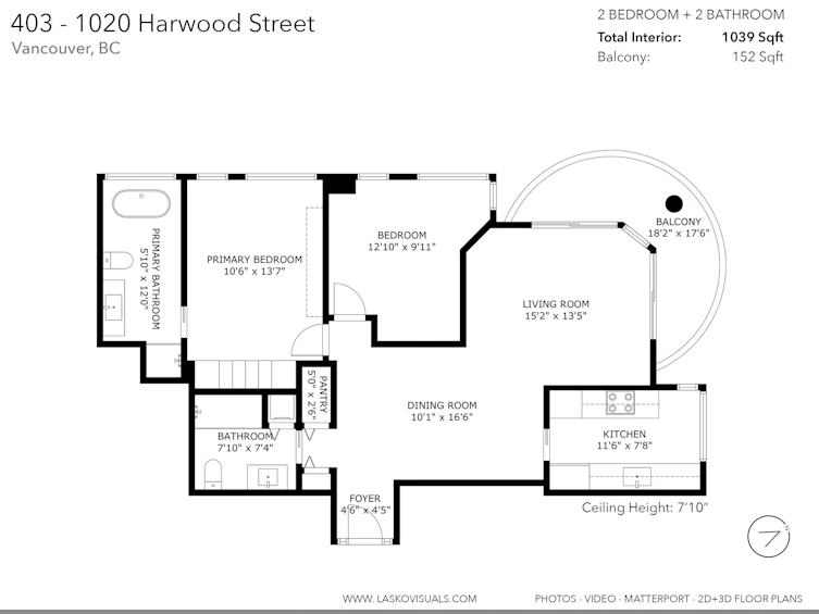 403-1020 Harwood Street, Vancouver, BC, V6E 4R1 - 3