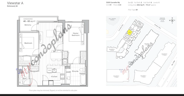 8xx-3200 Corvette Way, Richmond, BC, V6X 0T8 - 9