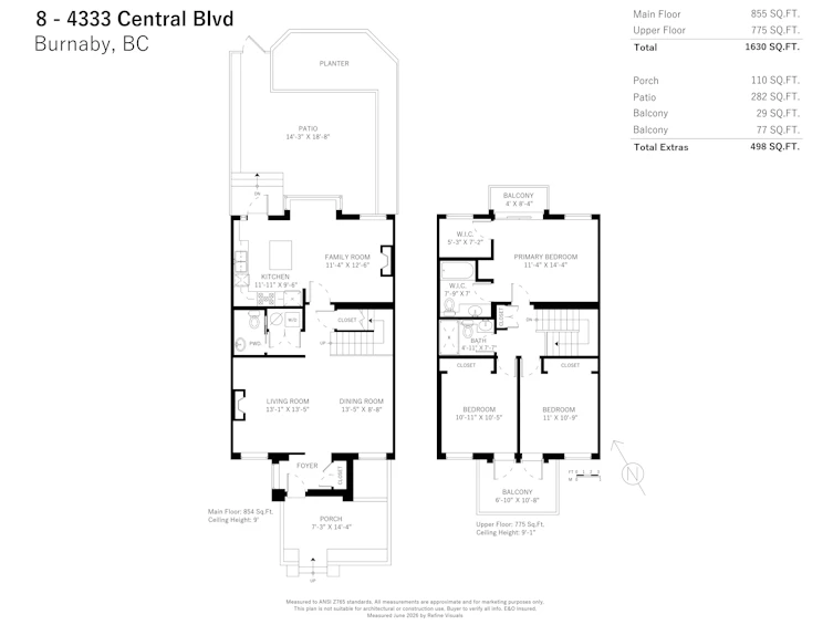 8-4333 Central Boulevard, Burnaby, BC, V5H 4W8 - 40