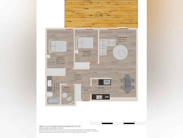 111-6931 Cooney Road, Richmond, BC, V6Y 2J9 - 23