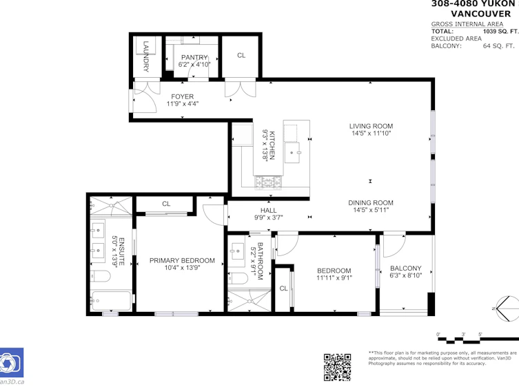 308-4080 Yukon Street, Vancouver, BC, V5Y 0L4 - 11