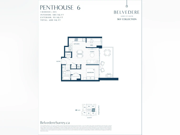 2806-9675 King George Boulevard, Surrey, BC, V3T 2V3 - 3