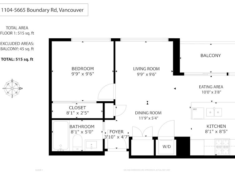 1104-5665 Boundary Road, Vancouver, BC, V5R 0E4 - 31