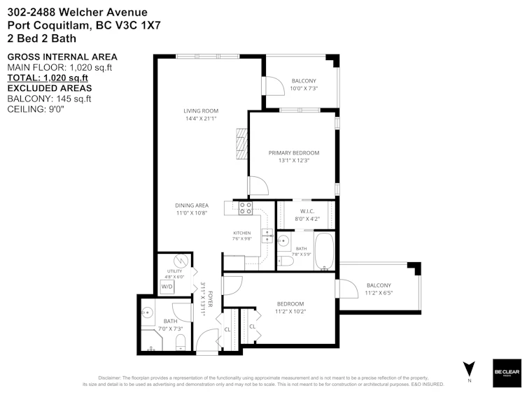 302-2488 Welcher Avenue, Port Coquitlam, BC, V3C 1X7 - 27