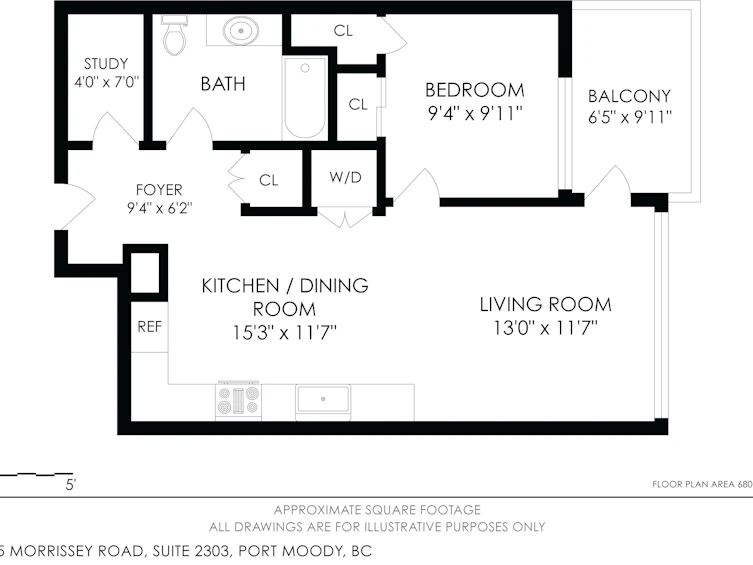 2303-305 Morrissey Road, Port Moody, BC, V3H 0M3 - 35