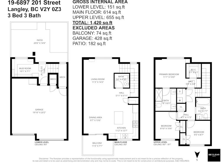 19-6897 201 Street, Langley, BC, V2Y 0Z3 - 36
