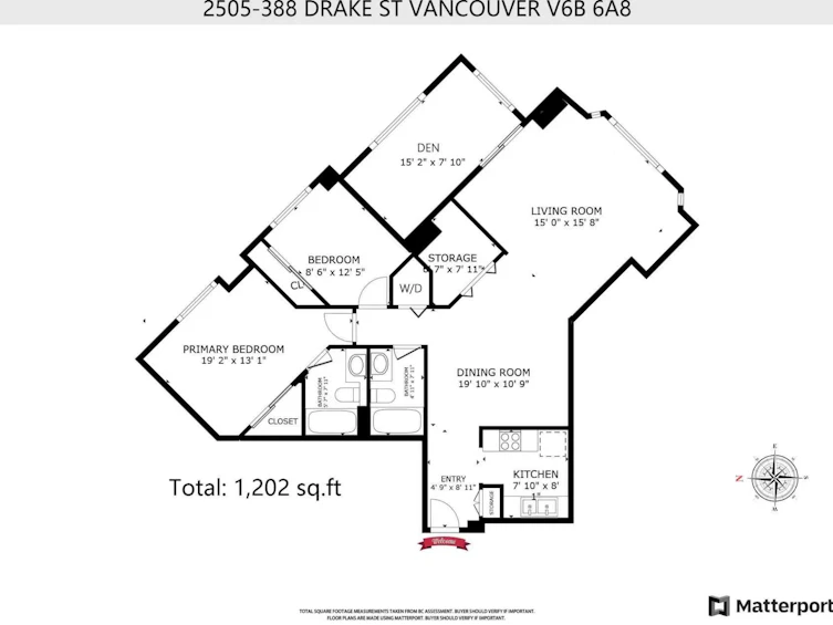 2505-388 Drake Street, Vancouver, BC, V6B 6A8 - 16
