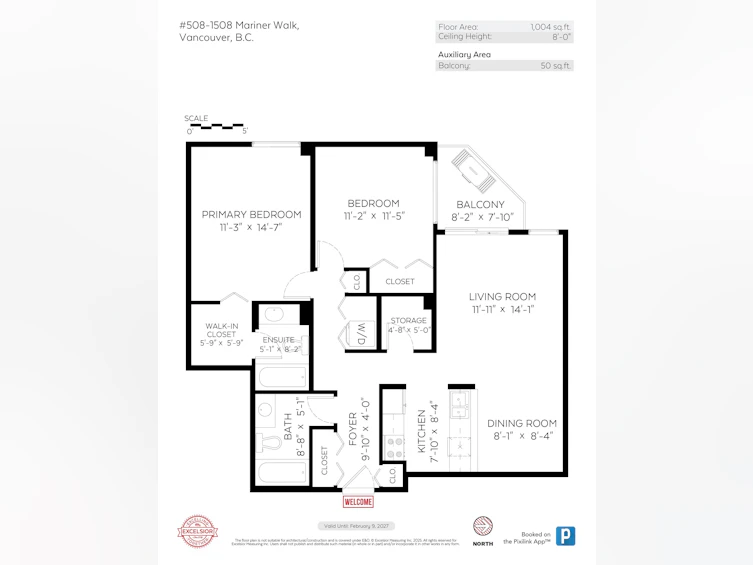 508-1508 Mariner Walk, Vancouver, BC, V6J 4X9 - 25