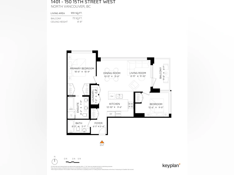 1401-150 W 15th Street, North Vancouver, BC, V7M 0C4 - 23